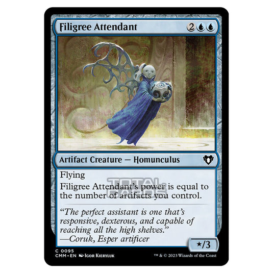 Magic The Gathering - Commander Masters - Filigree Attendant - 0095