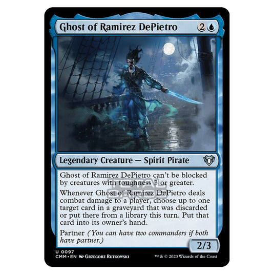 Magic The Gathering - Commander Masters - Ghost of Ramirez DePietro - 0097