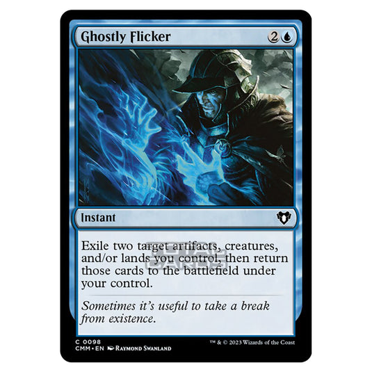 Magic The Gathering - Commander Masters - Ghostly Flicker - 0098