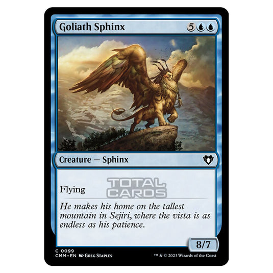 Magic The Gathering - Commander Masters - Goliath Sphinx - 0099