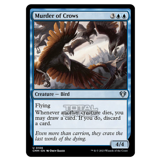 Magic The Gathering - Commander Masters - Murder of Crows - 0106