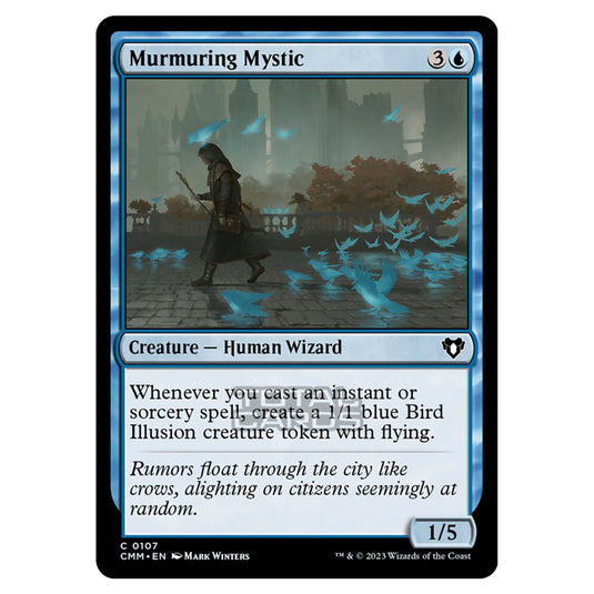 Magic The Gathering - Commander Masters - Murmuring Mystic - 0107