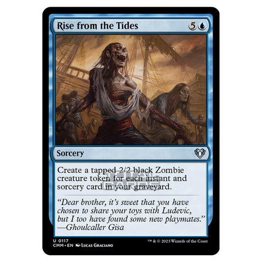 Magic The Gathering - Commander Masters - Rise from the Tides - 0117