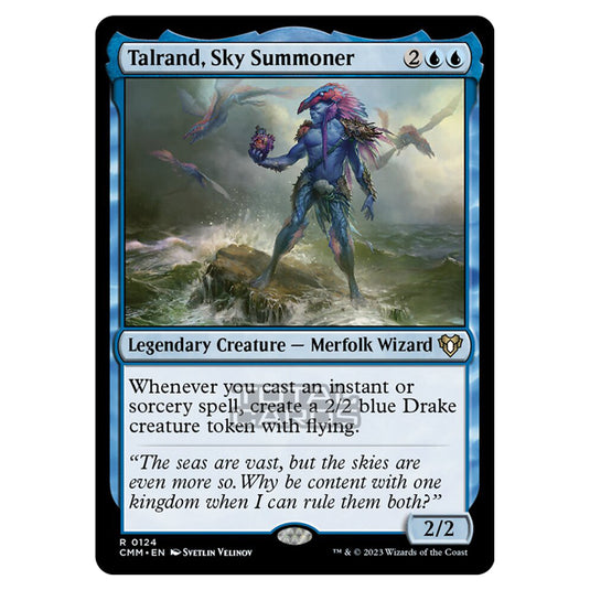 Magic The Gathering - Commander Masters - Talrand, Sky Summoner - 0124