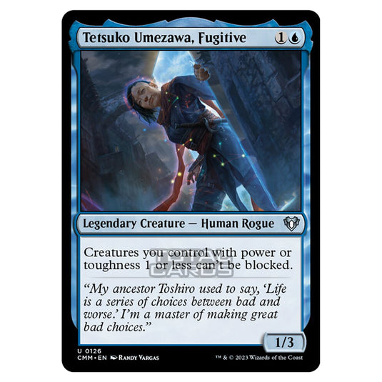 Magic The Gathering - Commander Masters - Tetsuko Umezawa, Fugitive - 0126