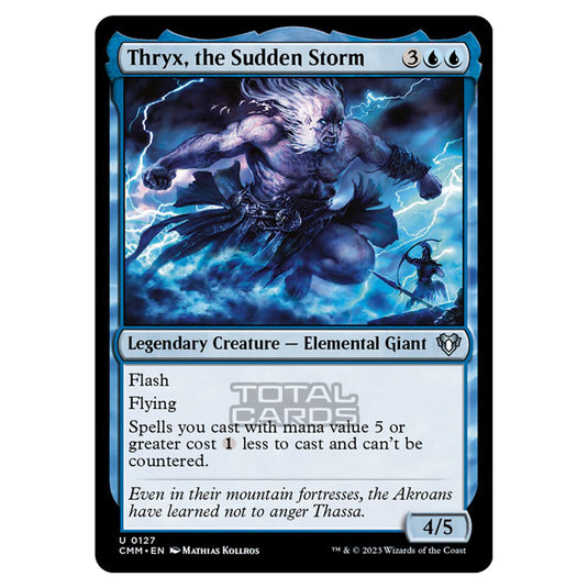 Magic The Gathering - Commander Masters - Thryx, the Sudden Storm - 0127