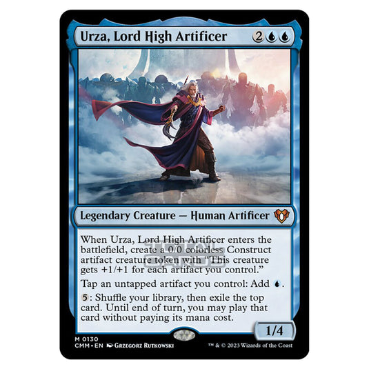 Magic The Gathering - Commander Masters - Urza, Lord High Artificer - 0130