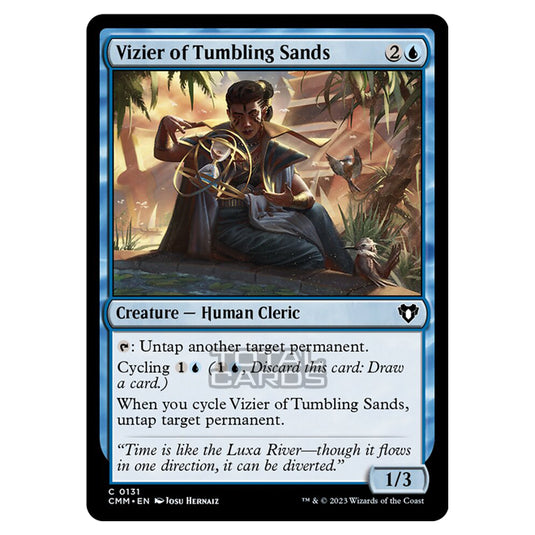 Magic The Gathering - Commander Masters - Vizier of Tumbling Sands - 0131