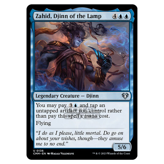 Magic The Gathering - Commander Masters - Zahid, Djinn of the Lamp - 0136