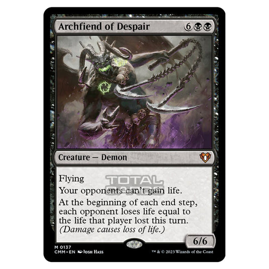 Magic The Gathering - Commander Masters - Archfiend of Despair - 0137