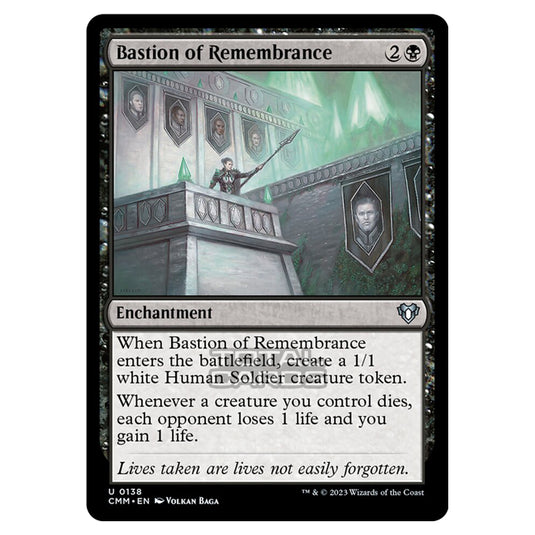 Magic The Gathering - Commander Masters - Bastion of Remembrance - 0138