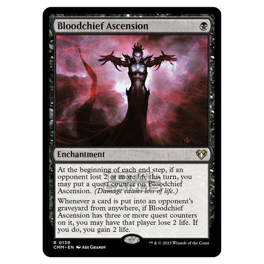 Magic The Gathering - Commander Masters - Bloodchief Ascension - 0139