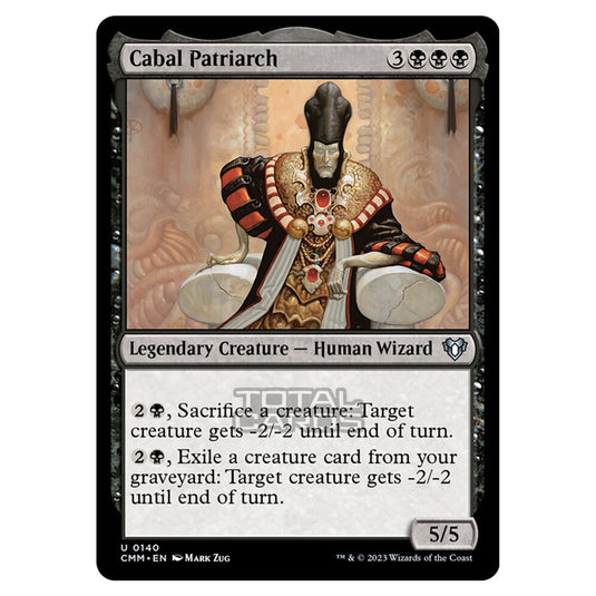 Magic The Gathering - Commander Masters - Cabal Patriarch - 0140