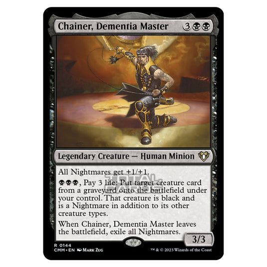 Magic The Gathering - Commander Masters - Chainer, Dementia Master - 0144