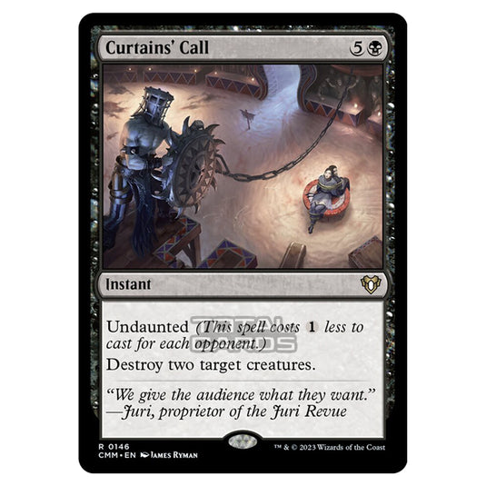 Magic The Gathering - Commander Masters - Curtains' Call - 0146