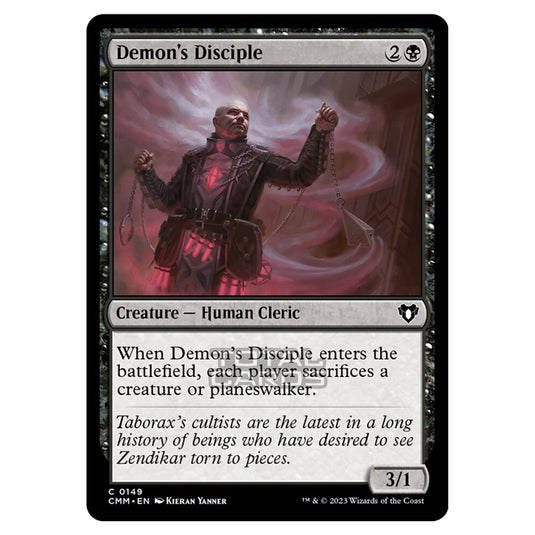 Magic The Gathering - Commander Masters - Demon's Disciple - 0149