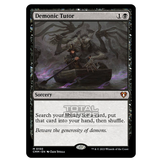 Magic The Gathering - Commander Masters - Demonic Tutor - 0150