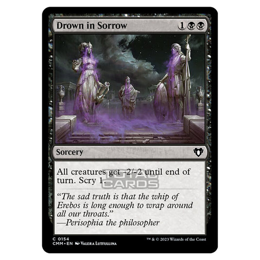 Magic The Gathering - Commander Masters - Drown in Sorrow - 0154