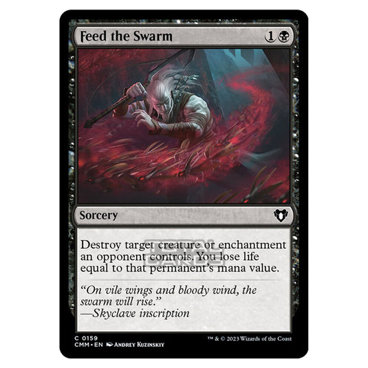 Magic The Gathering - Commander Masters - Feed the Swarm - 0159