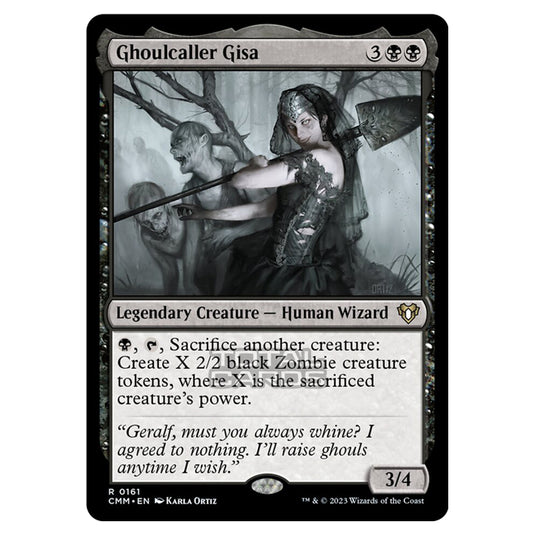 Magic The Gathering - Commander Masters - Ghoulcaller Gisa - 0161