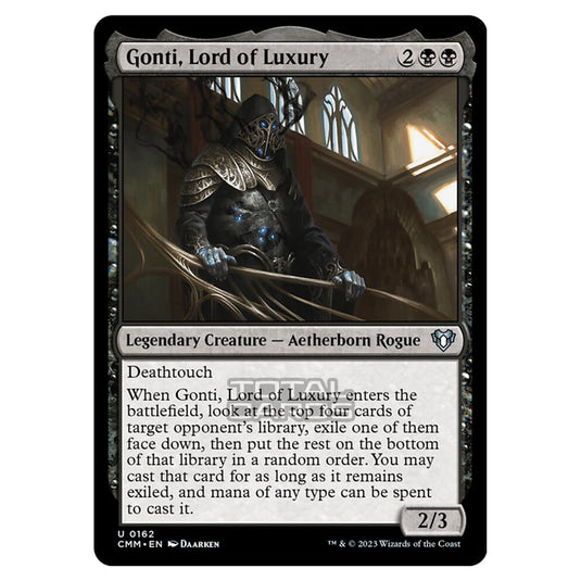 Magic The Gathering - Commander Masters - Gonti, Lord of Luxury - 0162