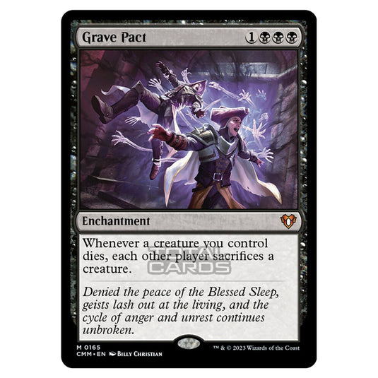 Magic The Gathering - Commander Masters - Grave Pact - 0165