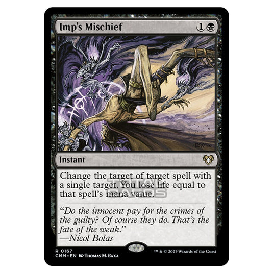 Magic The Gathering - Commander Masters - Imp's Mischief - 0167