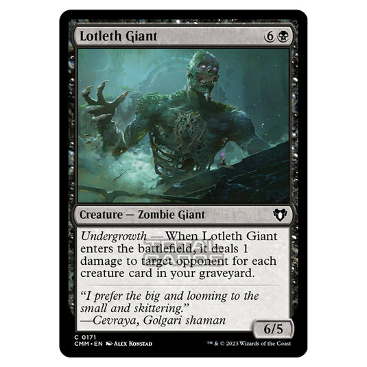 Magic The Gathering - Commander Masters - Lotleth Giant - 0171