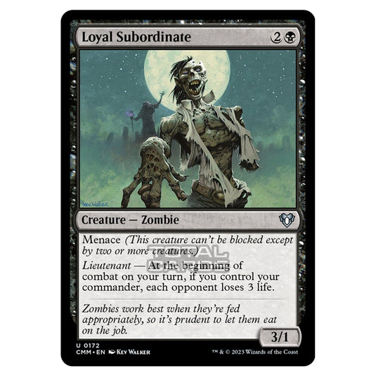 Magic The Gathering - Commander Masters - Loyal Subordinate - 0172