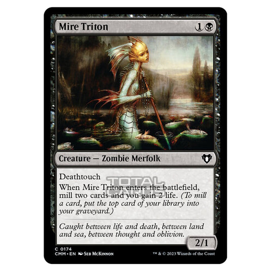 Magic The Gathering - Commander Masters - Mire Triton - 0174