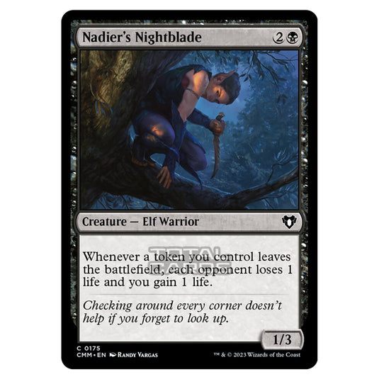 Magic The Gathering - Commander Masters - Nadier's Nightblade - 0175