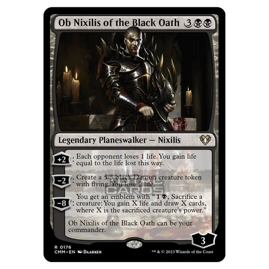 Magic The Gathering - Commander Masters - Ob Nixilis of the Black Oath - 0176