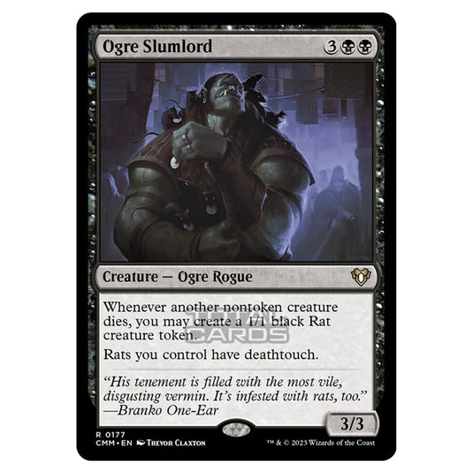 Magic The Gathering - Commander Masters - Ogre Slumlord - 0177