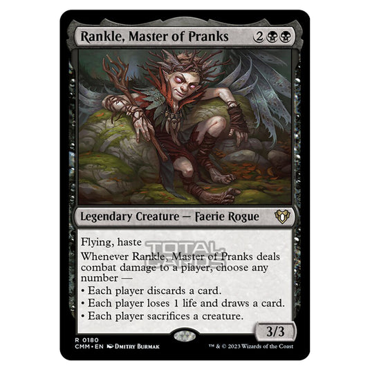 Magic The Gathering - Commander Masters - Rankle, Master of Pranks - 0180