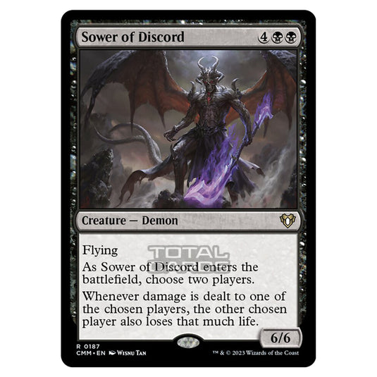 Magic The Gathering - Commander Masters - Sower of Discord - 0187