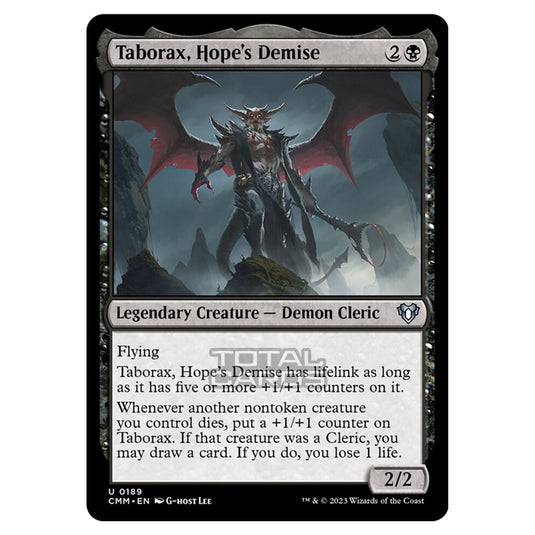 Magic The Gathering - Commander Masters - Taborax, Hope's Demise - 0189