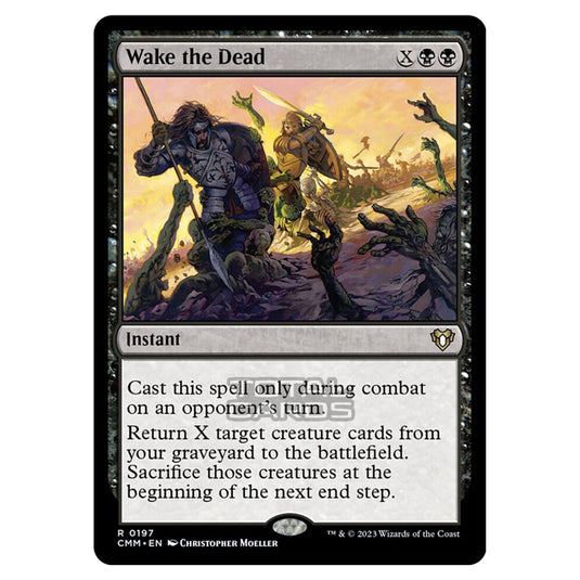 Magic The Gathering - Commander Masters - Wake the Dead - 0197