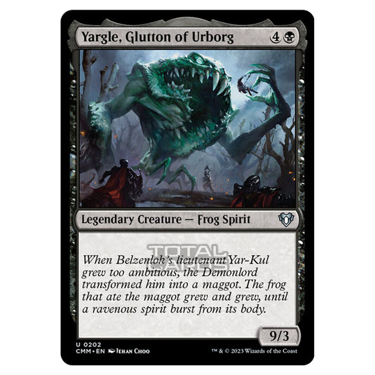 Magic The Gathering - Commander Masters - Yargle, Glutton of Urborg - 0202