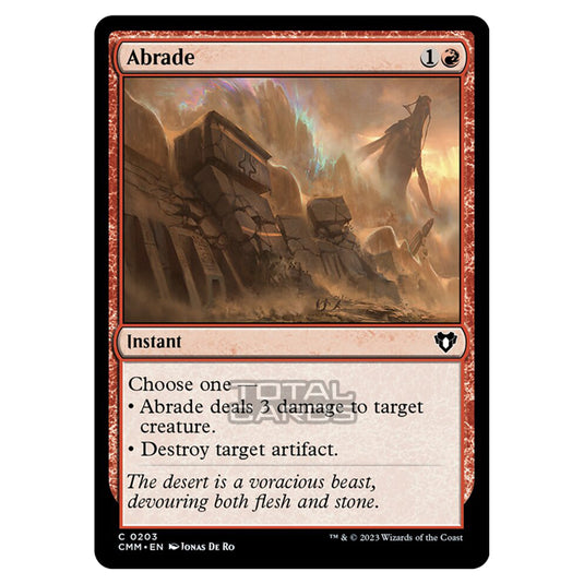 Magic The Gathering - Commander Masters - Abrade - 0203