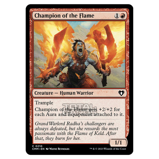 Magic The Gathering - Commander Masters - Champion of the Flame - 0210