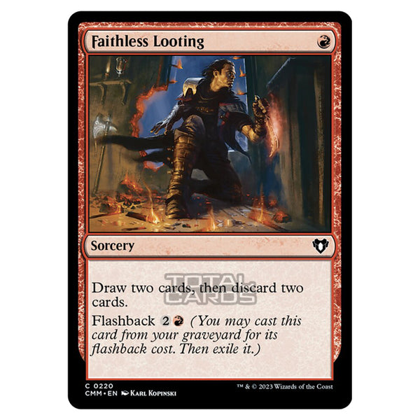 Magic The Gathering - Commander Masters - Faithless Looting