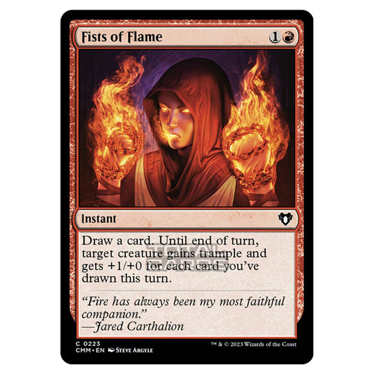 Magic The Gathering - Commander Masters - Fists of Flame - 0223