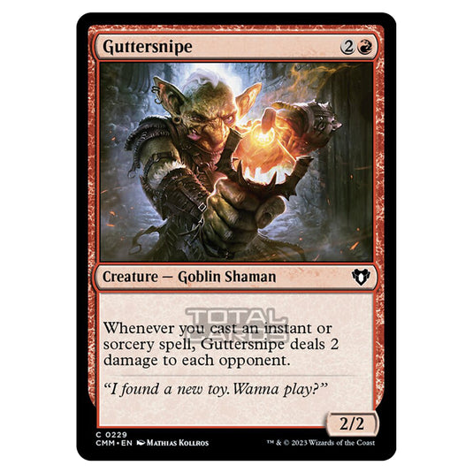 Magic The Gathering - Commander Masters - Guttersnipe - 0229