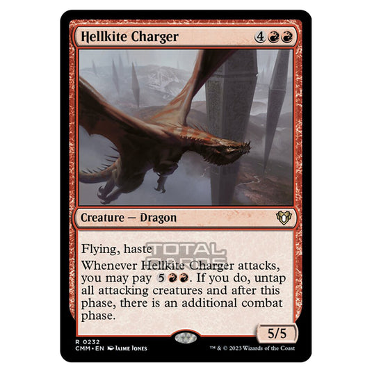 Magic The Gathering - Commander Masters - Hellkite Charger - 0232