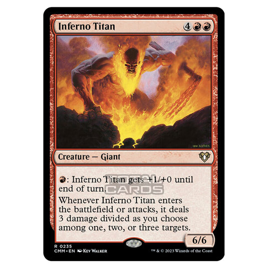 Magic The Gathering - Commander Masters - Inferno Titan - 0235