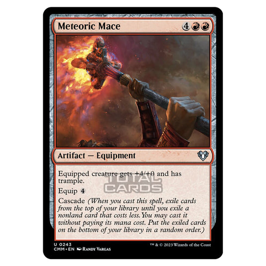 Magic The Gathering - Commander Masters - Meteoric Mace - 0243