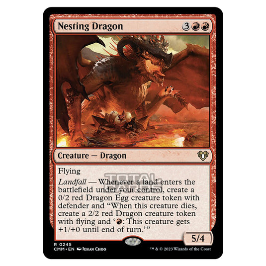 Magic The Gathering - Commander Masters - Nesting Dragon - 0245