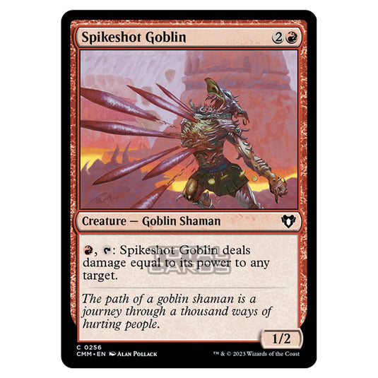 Magic The Gathering - Commander Masters - Spikeshot Goblin - 0256