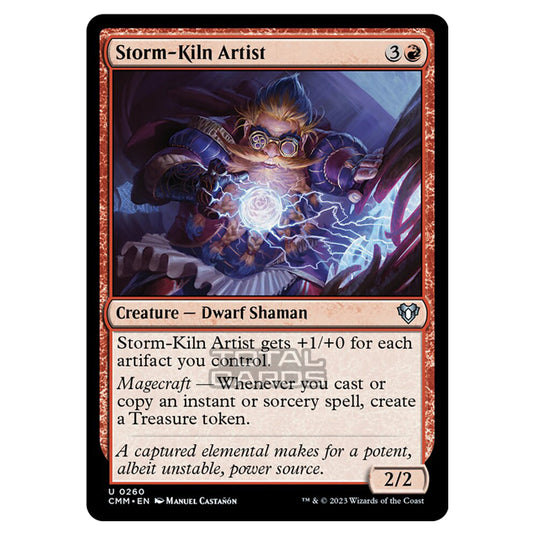 Magic The Gathering - Commander Masters - Storm-Kiln Artist - 0260