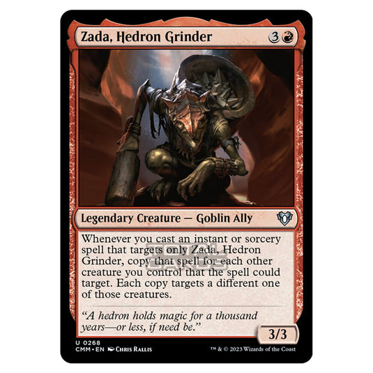 Magic The Gathering - Commander Masters - Zada, Hedron Grinder - 0268